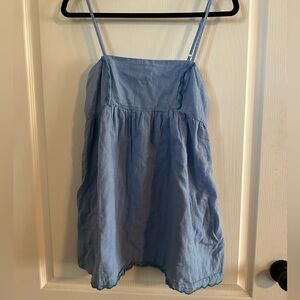 Urban Outfitters Light Blue Strappy Top